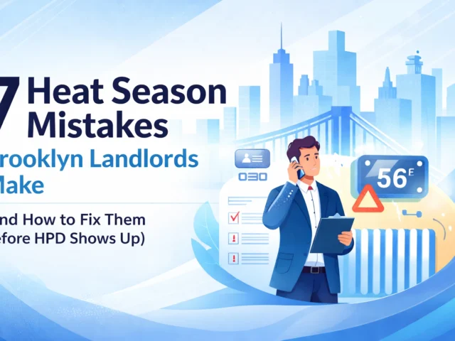 7 Heat Season Mistakes Brooklyn Landlords Make (And How to Fix Them Before HPD Shows Up)