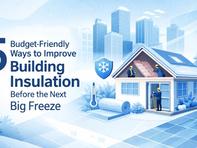 5 Budget-Friendly Ways to Improve Building Insulation Before the Next Big Freeze