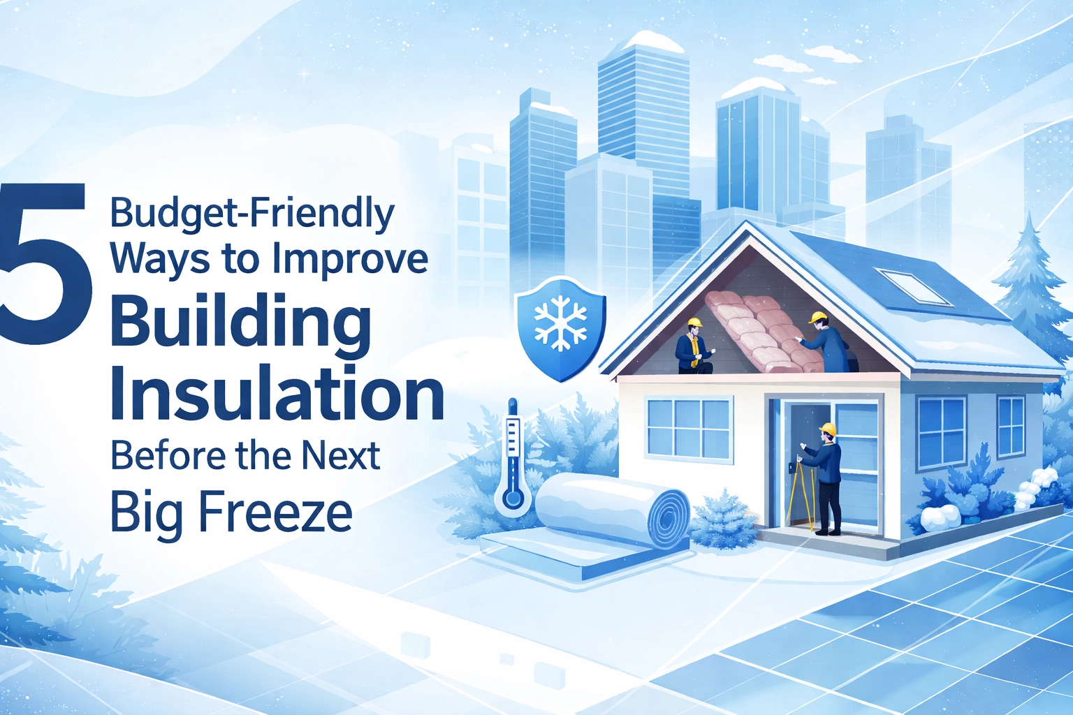 Increase Insulation 5 Affordable Ways to Improve Building Insulation