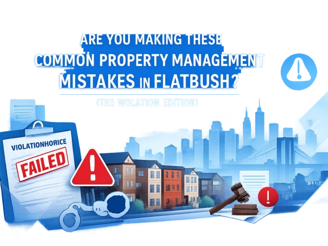 Are You Making These Common Property Management Mistakes in Flatbush? (The Violation Edition)