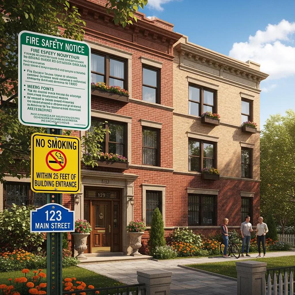 Residential building in Ridgewood, Queens, emphasizing compliance and safety features